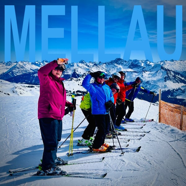 Skiing in Mellau